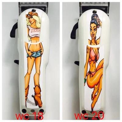 STICKER DECAL to Personalise your wahl Cordless supertaper hair clipper Barber