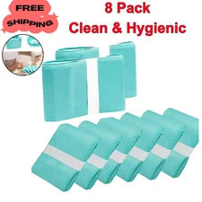 8pcs Adult Diaper Liner Refills Compatible w/Janibell Akord 280 Slim Model Adult