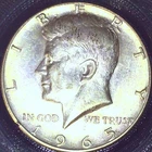1965 P KENNEDY HALF DOLLAR   40% SILVER  CIRCULATED
