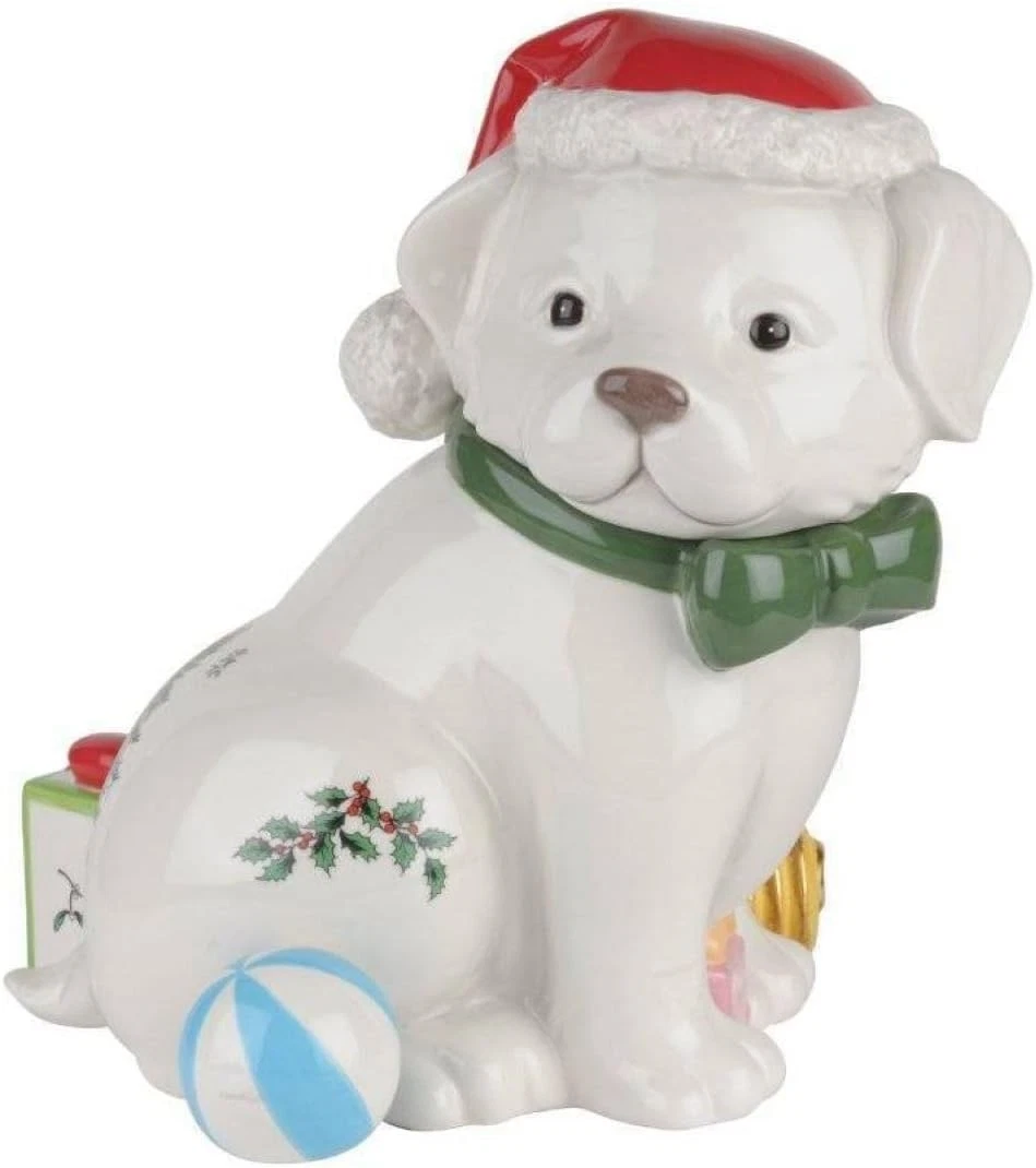 Spode Christmas Tree Dog Treat Canister, 10” Cookie Jar, Candy Bowl with Lid,...
Opens in a new wind