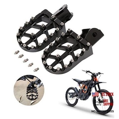 Dirt Bike Foot Pegs Motorcycle Footpegs Foot Pedals Rests CNC for Sur Ron