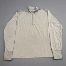 Active Force Apparel Shirt Medium Beige Sleeping Heat Retentive Quarter Zip
