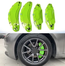 4Pcs/set Caliper Covers Tesla Model Y 2020-2024 GREEN with TESLA Decals