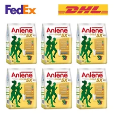 6 X 950G Anlene Gold 5X Milk Powder 1kg Adult 45+ Years Old Or Older