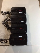 APC Back-UPS 350 Desktop UPS Lot of 4, 120V 200W, Surge, No Cover, No Battery
