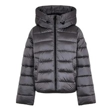 RRP £199 womens BARBOUR fibre down quilted jacket hood size uk 14 eu 40 us 10 j.