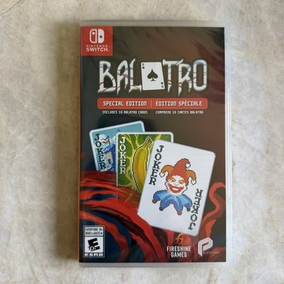 Balatro Special Edition (With Cards) - Nintendo Switch BRAND NEW US Release