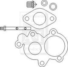 Carburetor Kit Fits Ferguson Tea20 80mm 85mm
