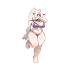 Toriel Beach Portrait Vinyl Car Decal Sticker 7" Weatherproof