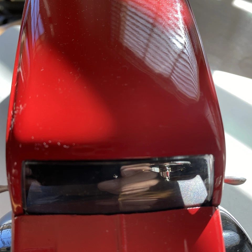 Jada D Rods Div Cruizer Delivery Van Edelbrock Parts Van Red Die Cast 1:24 - Image 2 of 4