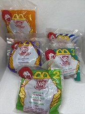 McDonald's Happy Meal Toys 1995 VR Troopers. Complete set of 5, NEW