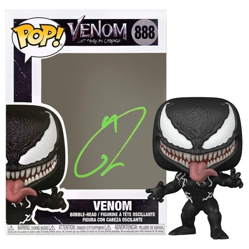 Tom Hardy Autographed Venom: Let There Be Carnage POP! Vinyl Figure #888