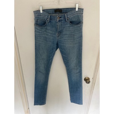 J Brand women s mid rise soft skinny jeans size 32 long basic minimalist casual