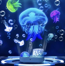 Ocean Night Light Projector, Kids Galaxy Projector for Bedroom, Nebula Star p...