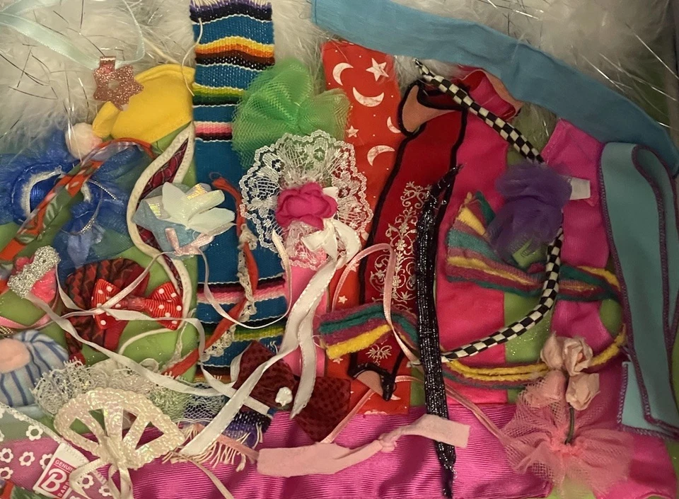 Accesorios para muñecas Barbie: corbatas, envolturas, bufandas y más 35 artículos de repuesto Foto 2 de 4