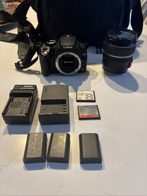 Canon EOS Digital Rebel XT  DSLR Camera W/EF-S 17-85mm f/4-5.6 USM IS Lens