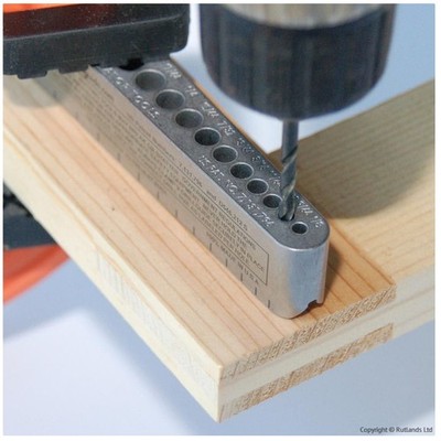 Universal V-Drill Guide for Precision Drilling