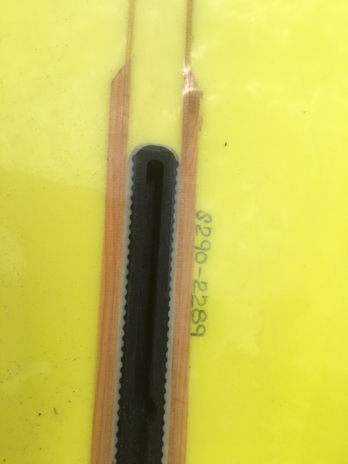 Naish fiberglass 290 slot-bottom