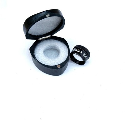 Double Aspheric Lens 60D With Instruction Manual For Optometry & Ophthalmmology