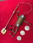 GI Joe 1967 ISSUE ACTION MARINE MINE DETECTOR SET- NICE CONDITION-Light WORKS!