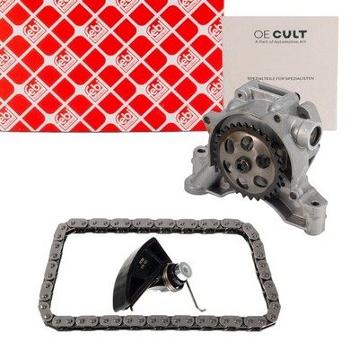 OE-Cult Ölpumpe + Steuerkettensatz für VW POLO 4 5 SEAT IBIZA 4 1.4 1.6 16V