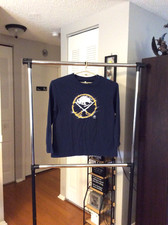 Buffalo Sabres Blue Long Sleeve Shirt Adult Extra Large XL Fanatics