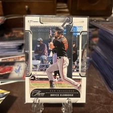 2024 Panini Three And Two Bryce Eldridge #77 /99 Canvas Stock Prospect