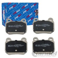 Japko BremsbelÄGe Hinten Passend FüR Maserati Ghibli Quattroporte Mitsubishi LAN