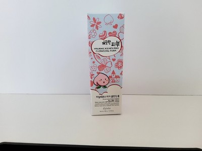 Hyaluronic Acid with Peach Cleansing Foam Face Cleanser 5.29 oz - Esfolio