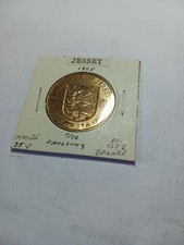 Vintage World Coin - Bailiwick of Jersey 1/12 Shilling 1966