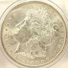 1886 P Morgan Silver Dollar AU/BU