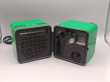Brionvega TS 505 Design Zanuso Sapper Vintage Original 70s Green Cube Radio