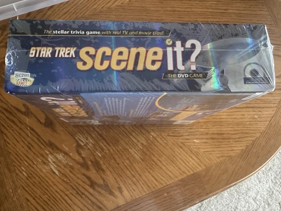 Title (80 characters max): Star Trek Scene It? Deluxe DVD Game – New & Sealed - Image 3 of 4