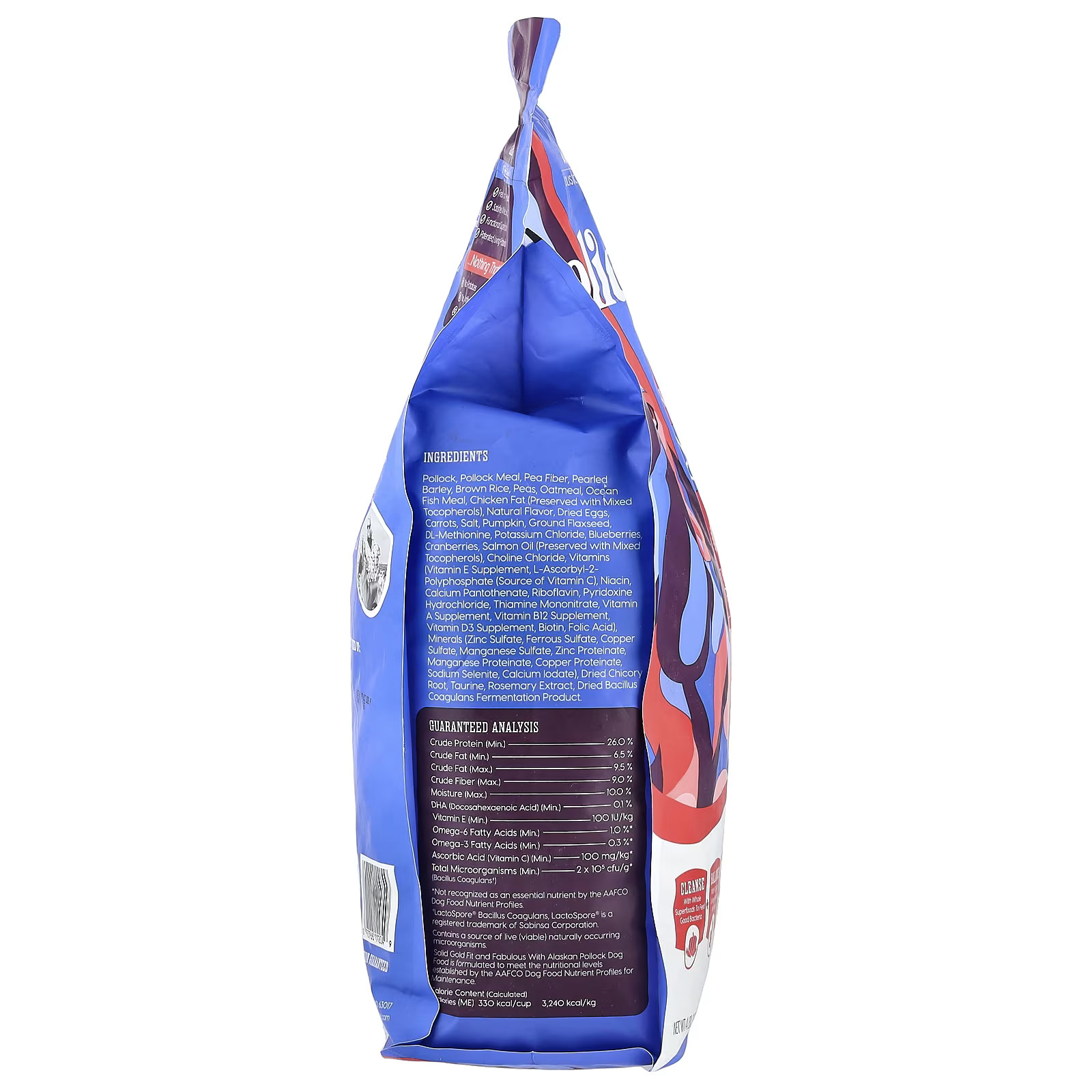 2 X Solid Gold, Fit and Fabulous�, For Adult Dogs, With Alaskan Pollock, 4 lbs (