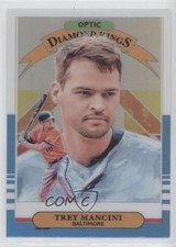 2019 Donruss Optic Diamond Kings Carolina Blue & White Prizm Trey Mancini #5 6h5