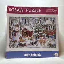 Cute Animals 100 Piece Jigsaw Puzzle Age 3 Multicolor Paper