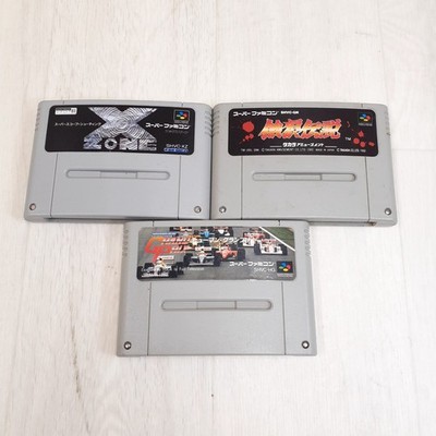 Nintendo Super Famicom console with 8 games Yoshi Storage Case