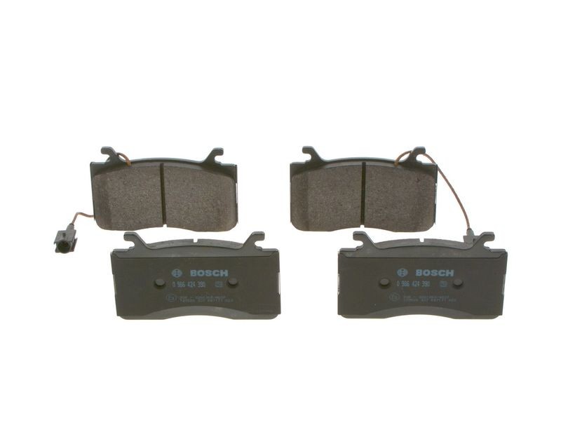 Plaquettes de frein BOSCH 0 986 424 390 pour disques ALFA ROMEO