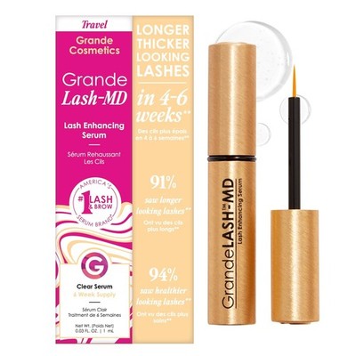 Grande Cosmetics GrandeLASH-MD Lash Enhancing Serum - Peptide & Vitamin Infused