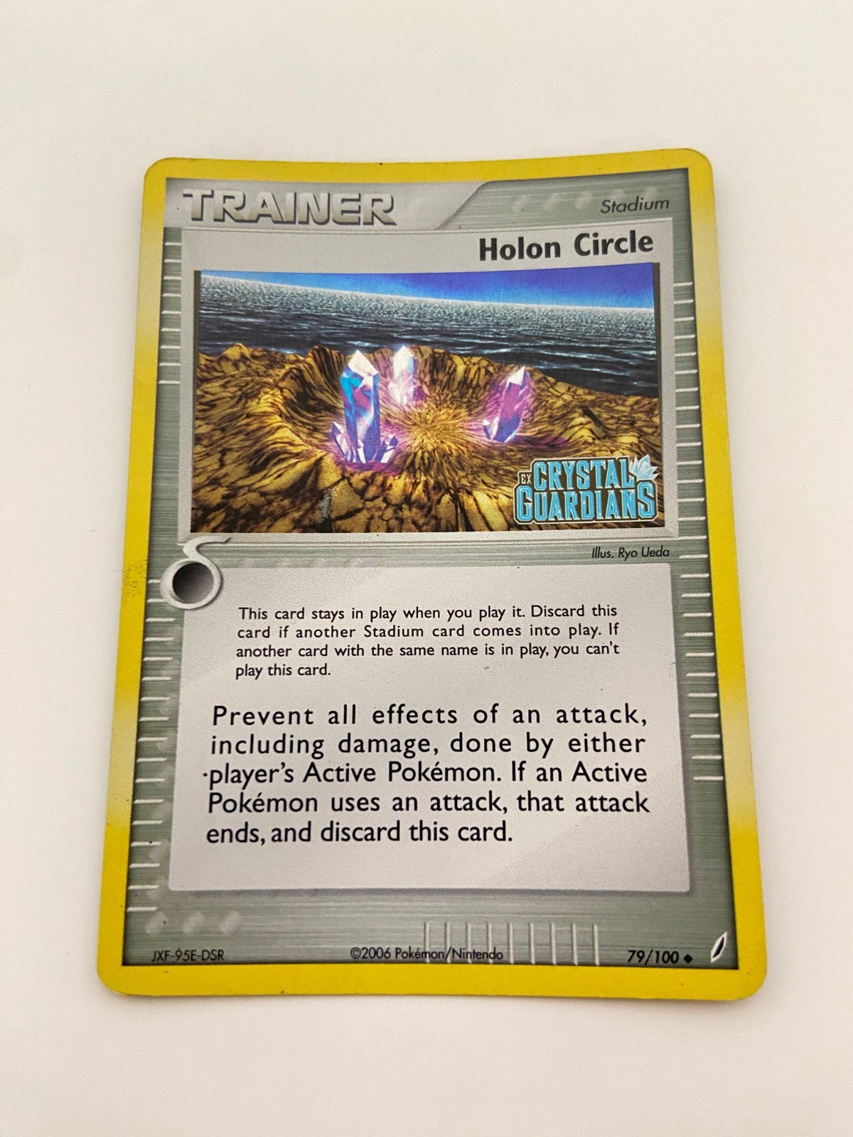 Holon Circle 79/100 Trainer Reverse Holo "Stamped" Pokemon Card -  MP/LP