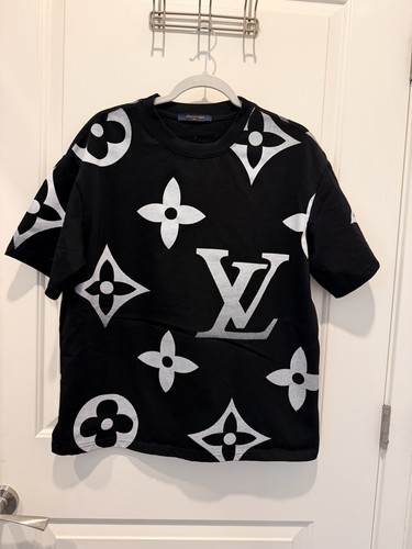 Louis Vuitton Men's Monogram All-Over Print Cotton T-Shirt Size XL