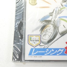 Used Unopened Racing Spirit Pc Engine Hu Card Software Retro Deliv FUu09
