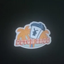 Dutch Bros Tropical Sticker GREAT BARGAIN FOR STICKER