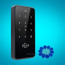 Waterproof Black 125Khz RFID Access Control with Backlit Keypad