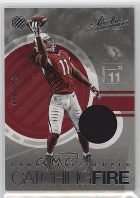 2016 Panini Absolute Catching Fire Materials /100 Larry Fitzgerald #11 HOF 10p1