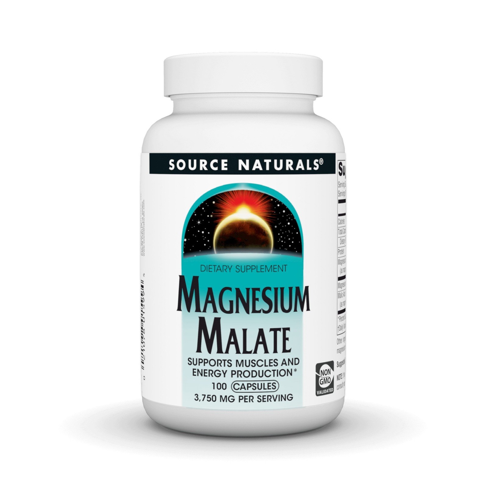 Source Naturals, Inc. Малат магния, 100 капсул