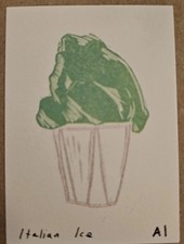 Anastasia Inciardi Mini Vending Machine Print - ITALIAN ICE - OUT OF CIRCULATION