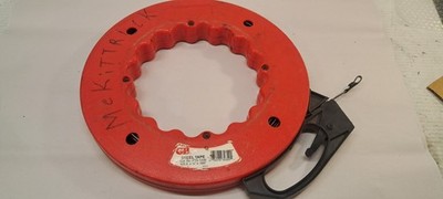 GB GARDNER BENDER Steel Fish Tape FTS-100B 100' x 1/8'' x .060'' NICE!!