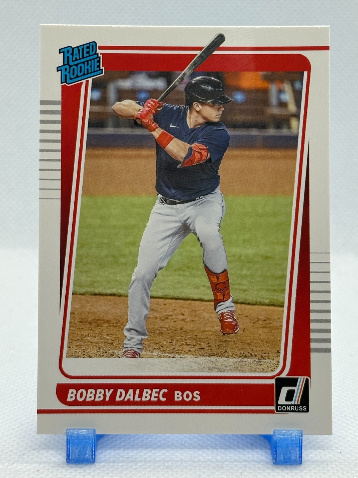 Bobby Dalbec 2021 Panini Donruss - Rated Rookie #48 (RC) - Boston Red Sox