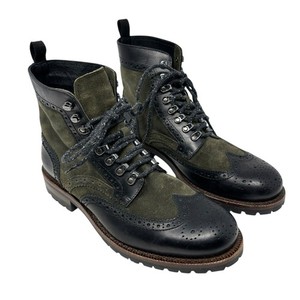 Frye Earl Wingtip Boots 9.5 Lace Up Leather Casual Dress Ankle Combat 3484138 Frye | Shoes | Frye Earl Wingtip Boots 95 Lace Up Leather  main image 3